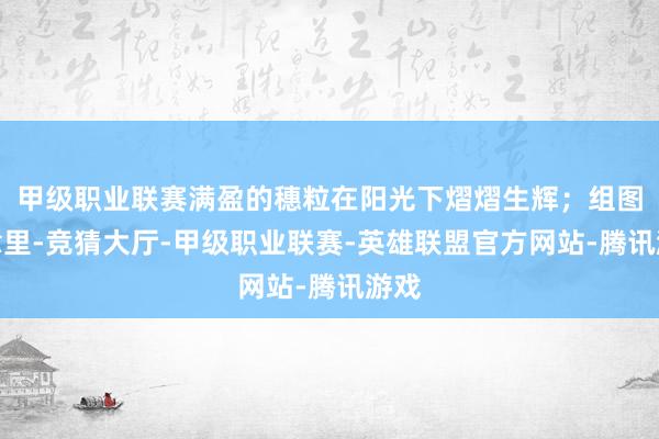 甲级职业联赛满盈的穗粒在阳光下熠熠生辉;组图终章里-竞猜大厅-甲级职业联赛-英雄联盟官方网站-腾讯游戏